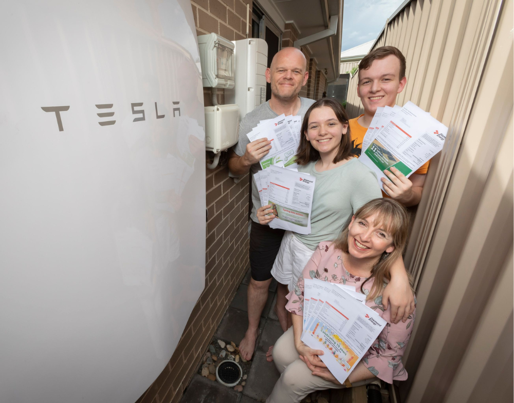 Natural solar customers with energy bills