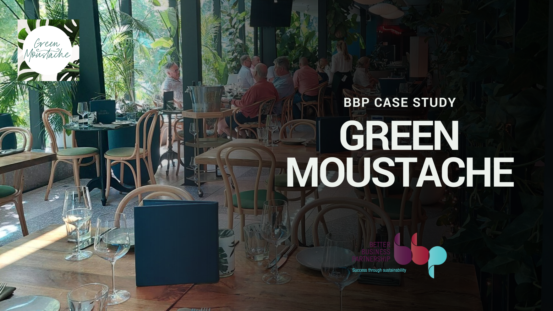 Green Moustache restaurant interior