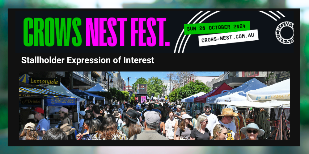 Crows Nest Fest banner