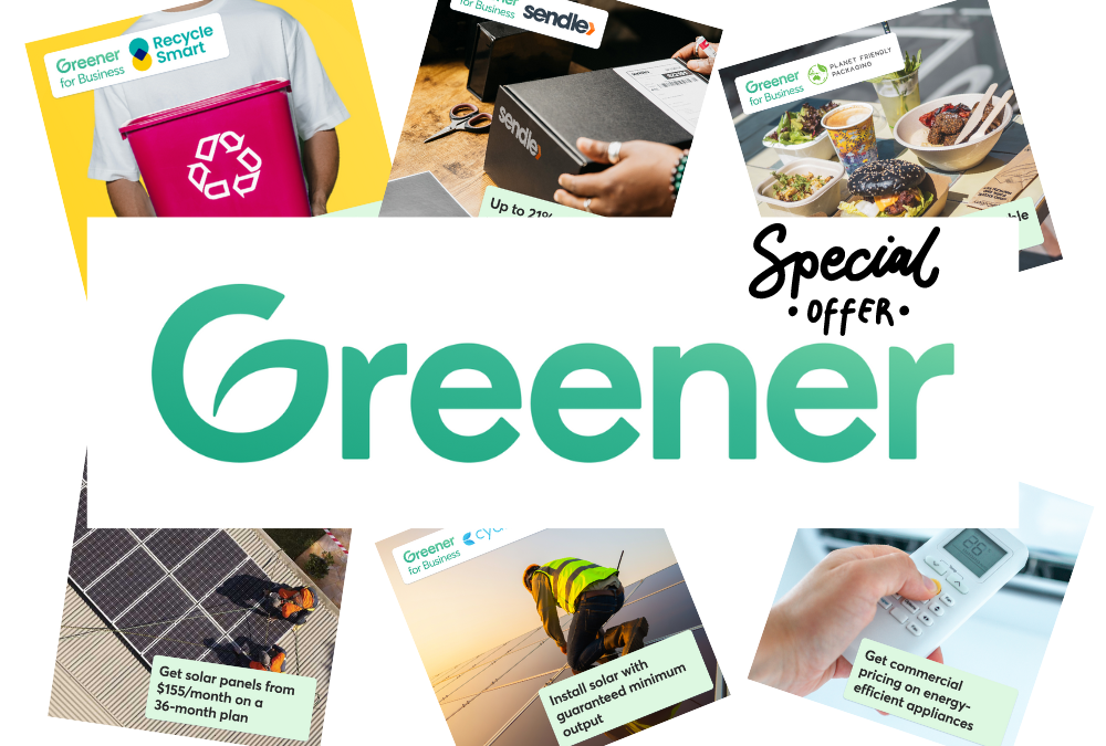 Greener for Business special offers